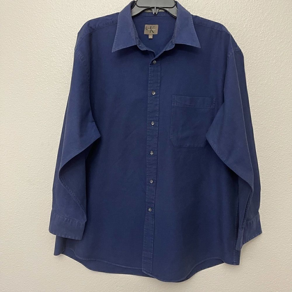 Calvin Klein Men’s Button Down Shirt Size 17 1/2 (32/33)